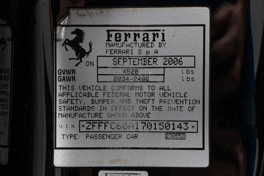  Ferrari 599 GTB Fiorano 2007 года  (фото 23 из 34)